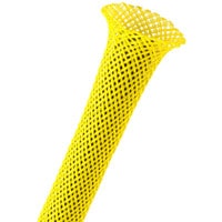 Techflex 1/4" Expandable Sleeving 25 ft. Neon Yellow